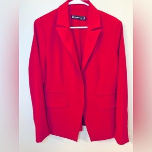 Red blazer